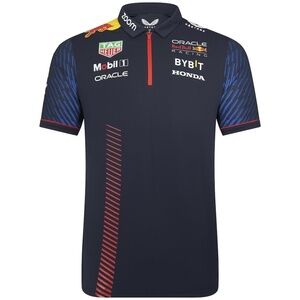 NWT $85 Official F1 Oracle Red Bull Polo - Sz L